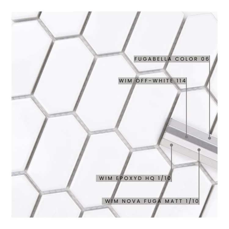 Raw Decor Heksalong Duży Biały HLBS