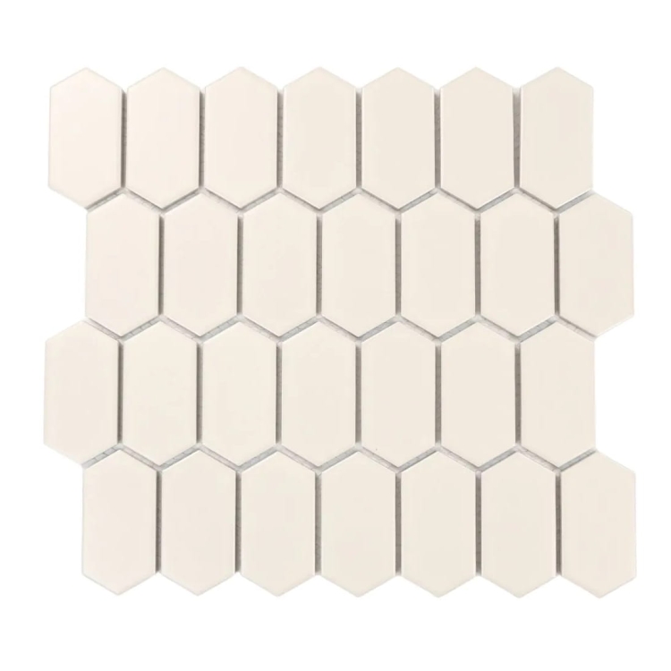 Raw Decor Heksalong Duży Kremowy Matowy HLKM