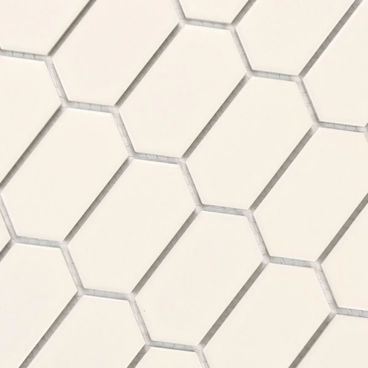 Raw Decor Heksalong Duży Kremowy Matowy HLKM