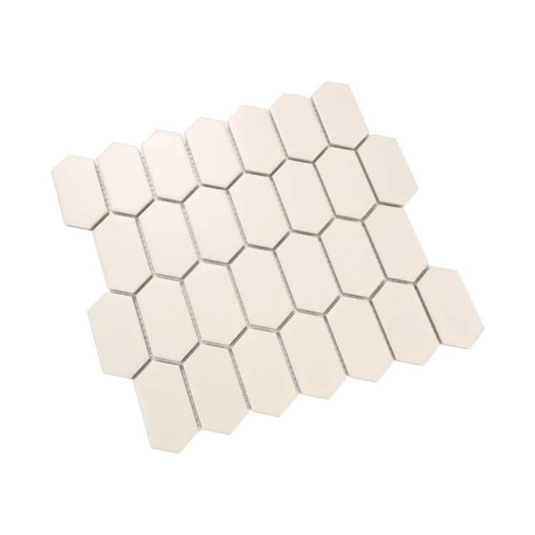 Raw Decor Heksalong Duży Kremowy Matowy HLKM