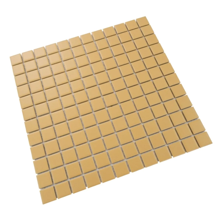 Raw Decor Mini Cubic Ochra matowa mozaika uniwersalna