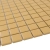 Raw Decor Mini Cubic Ochra matowa mozaika uniwersalna