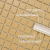 Raw Decor Mini Cubic Ochra matowa mozaika uniwersalna