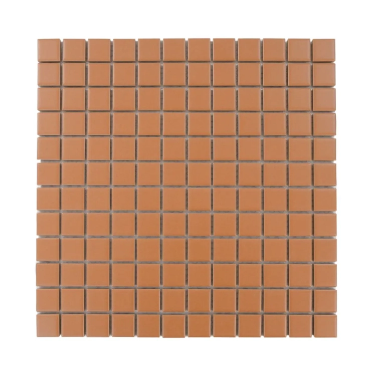 Raw Decor Mini Cubic Terracotta matowa mozaika uniwersalna