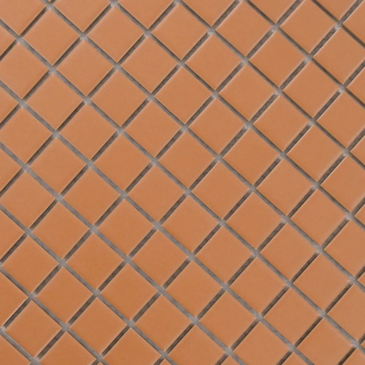 Raw Decor Mini Cubic Terracotta matowa mozaika uniwersalna