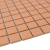 Raw Decor Mini Cubic Terracotta matowa mozaika uniwersalna