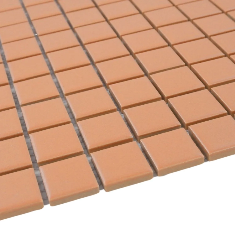 Raw Decor Mini Cubic Terracotta matowa mozaika uniwersalna