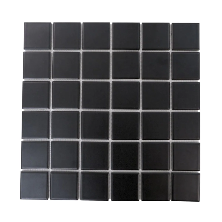 Raw Decor Cubic Czarny matowa mozaika uniwersalna
