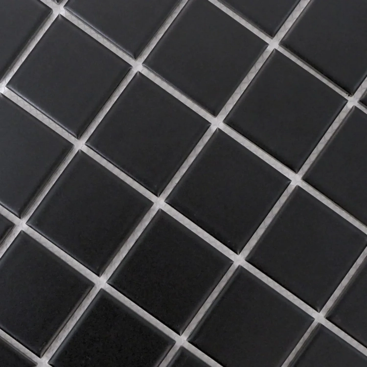 Raw Decor Cubic Czarny matowa mozaika uniwersalna