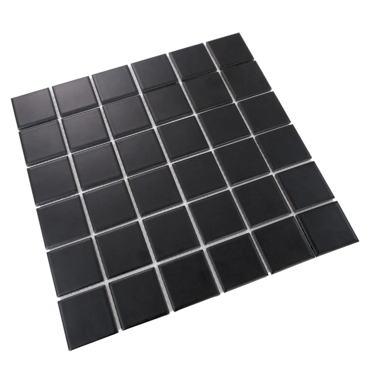 Raw Decor Cubic Czarny matowa mozaika uniwersalna