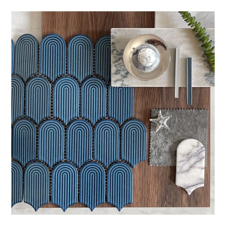 Raw Decor Wave Adriatyk Mat LAGS mozaika ścienna