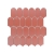 Raw Decor Wave Terracotta Mat LACZM mozaika ścienna