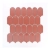 Raw Decor Wave Terracotta Mat LACZM mozaika ścienna