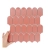 Raw Decor Wave Terracotta Mat LACZM mozaika ścienna