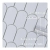Raw Decor Wave Baby Blue Mat LANM mozaika ścienna
