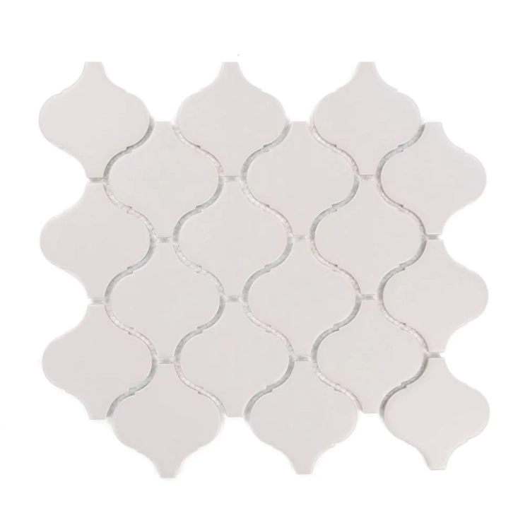 Raw Decor mozaika Arabeska Duża Jasnoszara ADSJM matowa