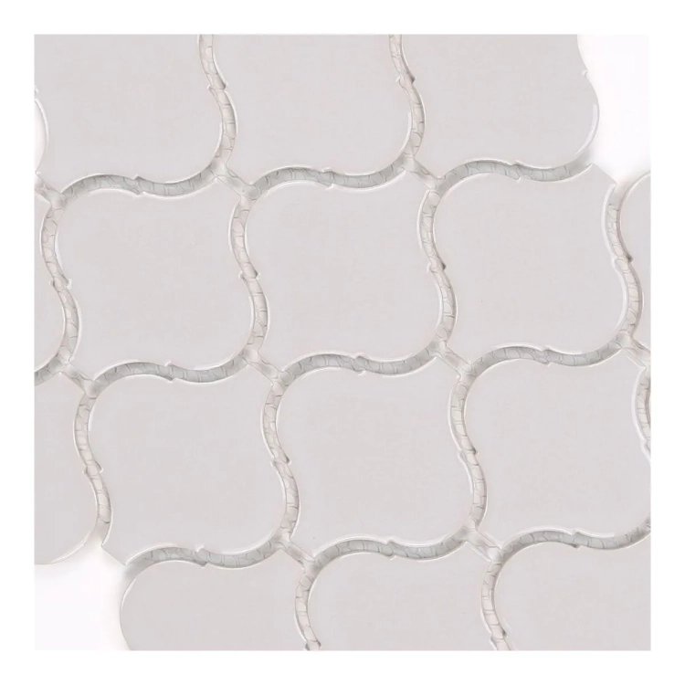Raw Decor mozaika Arabeska Duża Jasnoszara ADSJS połysk