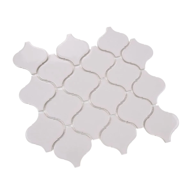 Raw Decor mozaika Arabeska Duża Jasnoszara ADSJS połysk