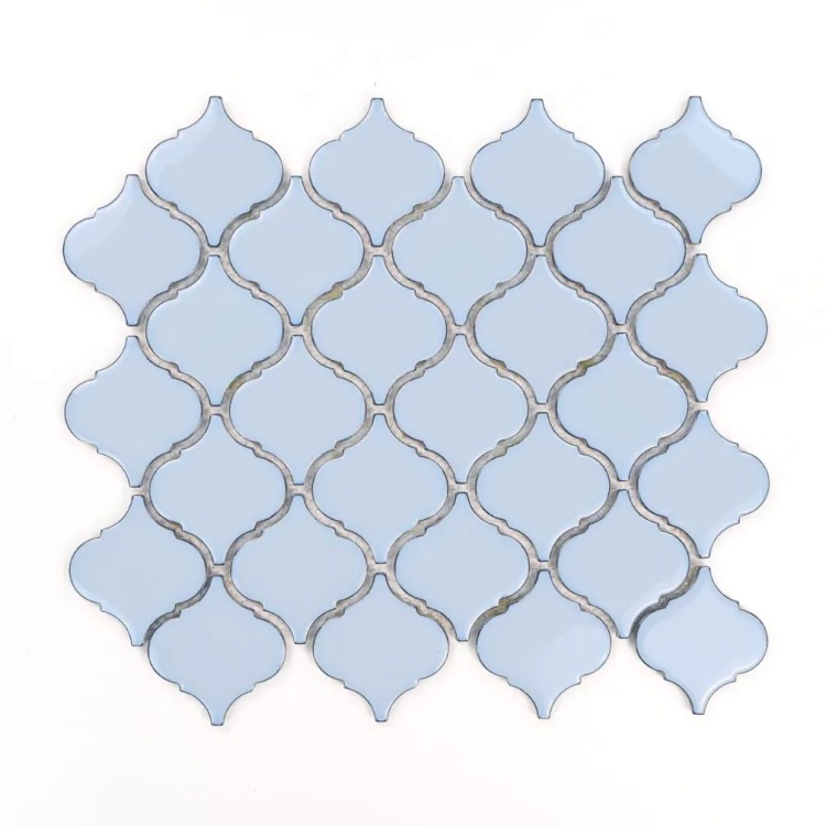 Raw Decor mozaika Arabeska Średnia Baby Blue Połysk