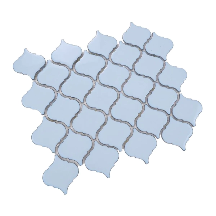 Raw Decor mozaika Arabeska Średnia Baby Blue Połysk