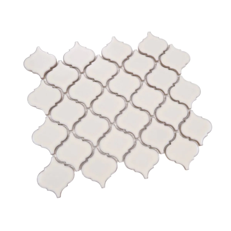 Raw Decor mozaika Arabeska Średnia Kremowa ASK połysk