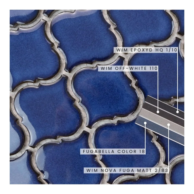 Raw Decor mozaika Arabeska Średnia Głębia Oceanu ASGO połysk