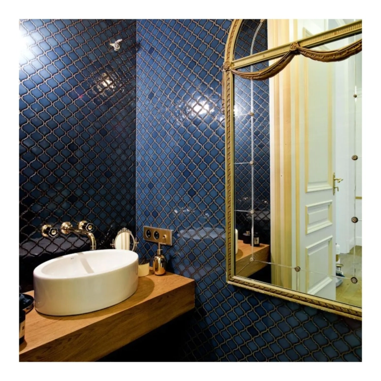 Raw Decor mozaika Arabeska Średnia Głębia Oceanu ASGO połysk