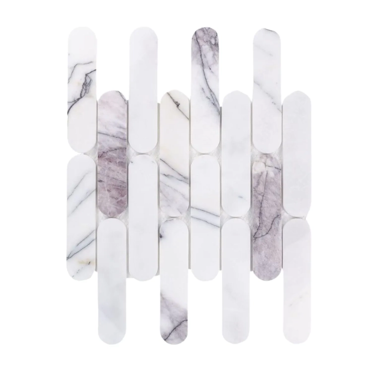 Raw Decor Eclair Luna Marble Poler mozaika wykonana z marmuru