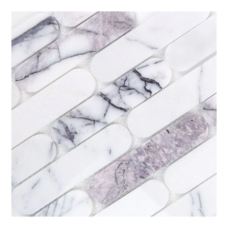 Raw Decor Eclair Luna Marble Poler mozaika wykonana z marmuru