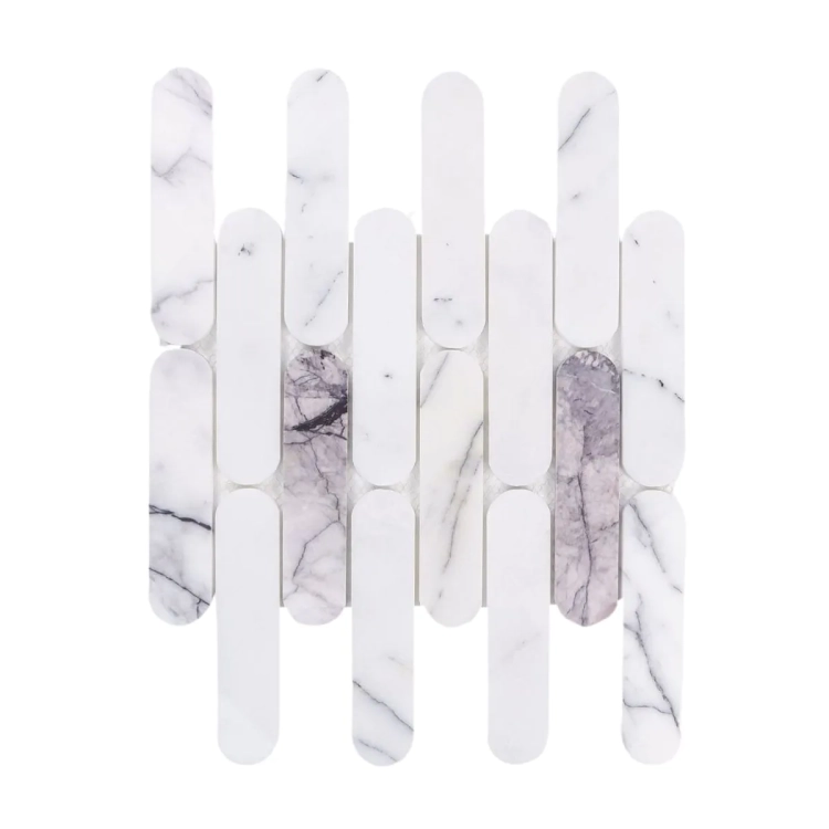 Raw Decor Eclair Luna Marble Poler mozaika wykonana z marmuru