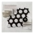 aw Decor Heksagon Stella Black & White Matowy