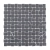 Raw Decor Cube Marble Nero szklana mozaika ścienna czarny mat