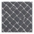 Raw Decor Cube Marble Nero szklana mozaika ścienna czarny mat