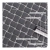 Raw Decor Cube Marble Nero szklana mozaika ścienna czarny mat