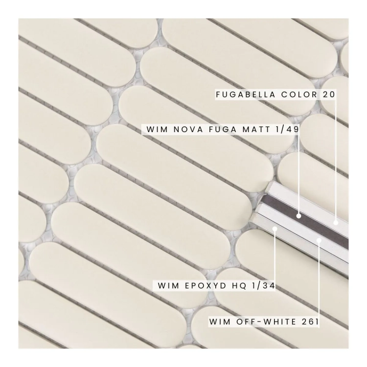 Raw Decor Eclair Paris Cream matowa mozaika