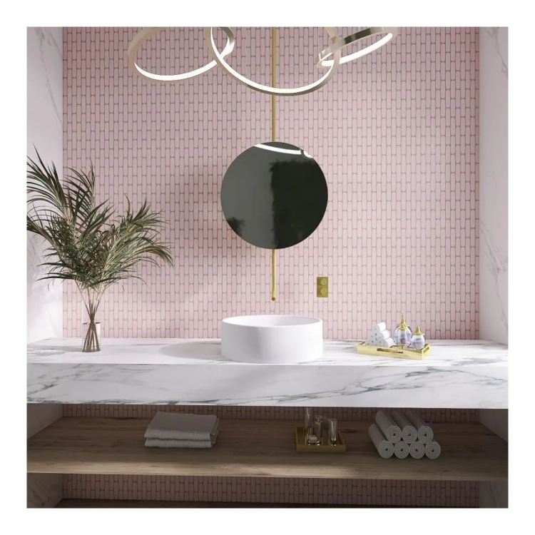 Raw Decor Eclair Cherie Pink Matowa mozaika