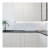 Raw Decor Jodełka XL Biała JDBS mozaika w połysku