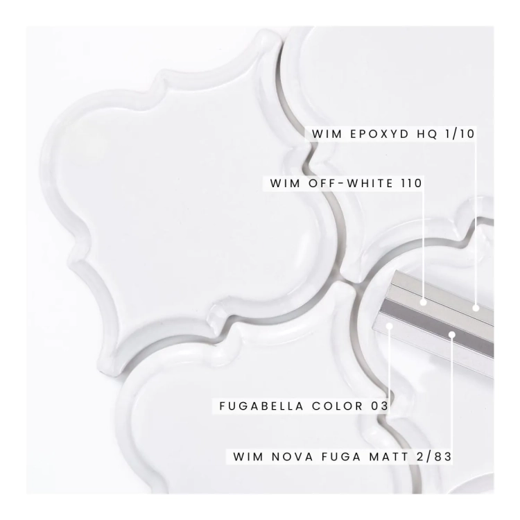 Raw Decor płytka Arabeska Carska Biała