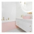 Raw Decor Heksagon Mały Pink Matowy mozaika plastry miodu