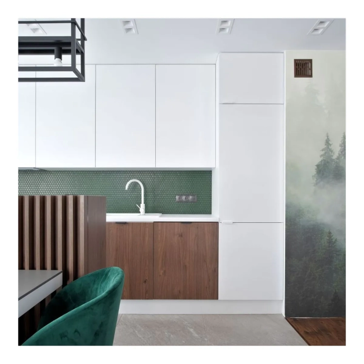 Raw Decor Heksagon Mały Ciemna Zieleń Matowy