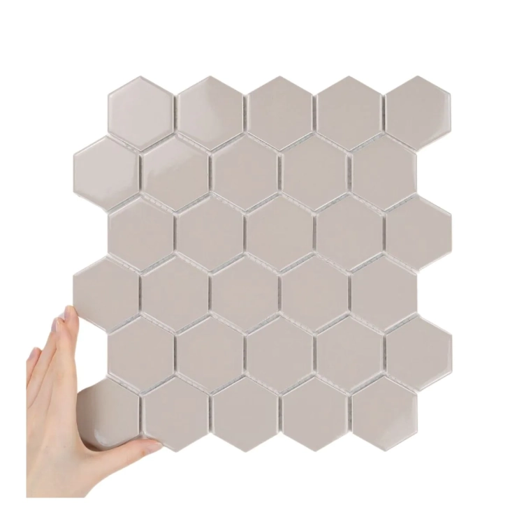 Raw Decor Heksagon Duży Cafe Latte