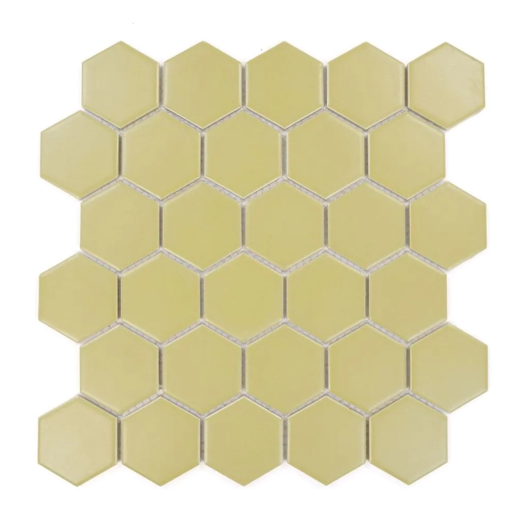 Raw Decor Heksagon Duży Golden Olive