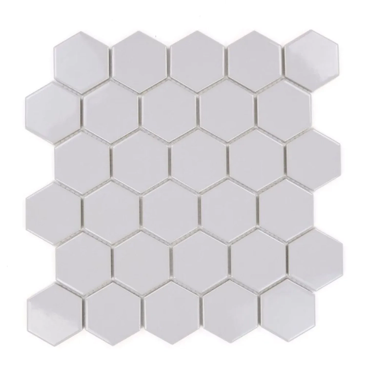 Raw Decor Heksagon Duży Jasnoszary