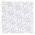 Raw Decor Constellation White mozaika gwiazdki