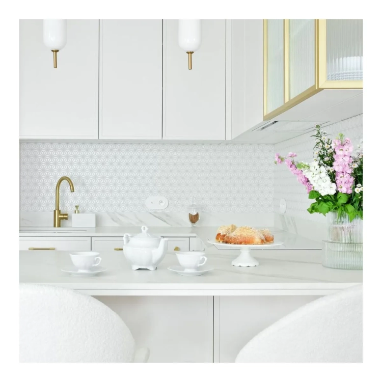 Raw Decor Constellation White mozaika gwiazdki