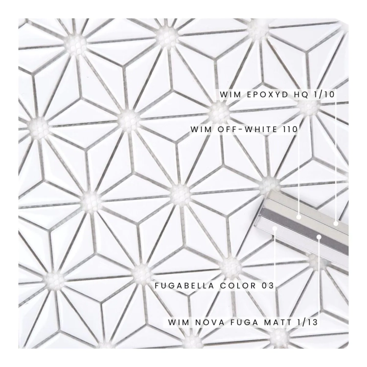 Raw Decor Constellation White mozaika gwiazdki
