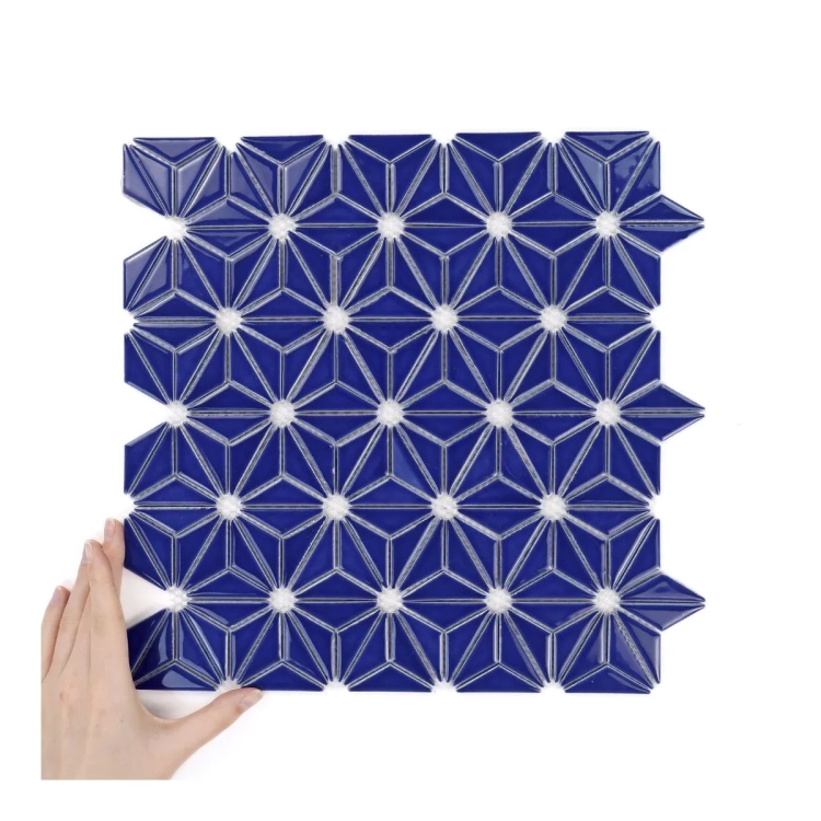 Raw Decor Constellation Cobalt Blue mozaika gwiazdki