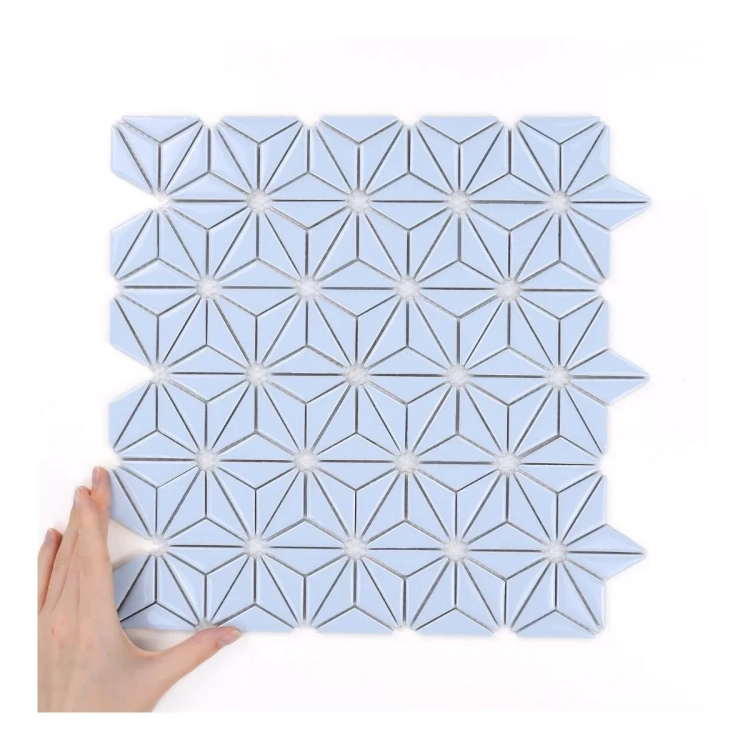 Raw Decor Constellation Light Blue mozaika gwiazdki