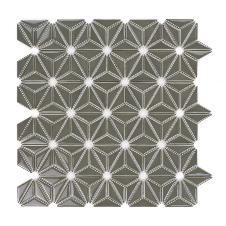 Raw Decor Constellation Dark Grey mozaika gwiazdki