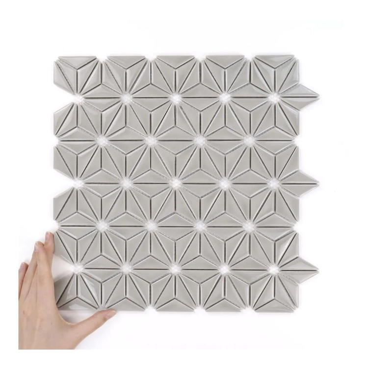 Raw Decor Constellation Smoke Grey mozaika gwiazdki